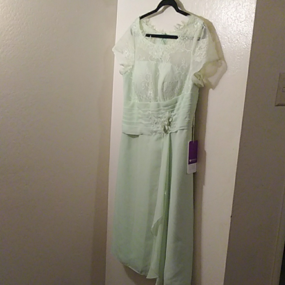 Pastel Green Special Occasion Dress